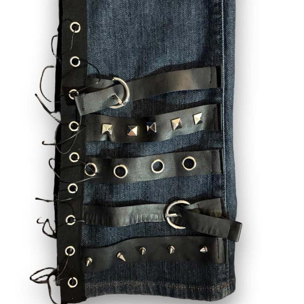 One of One Reworked Low Rise Jeans - Picture 3 of 5